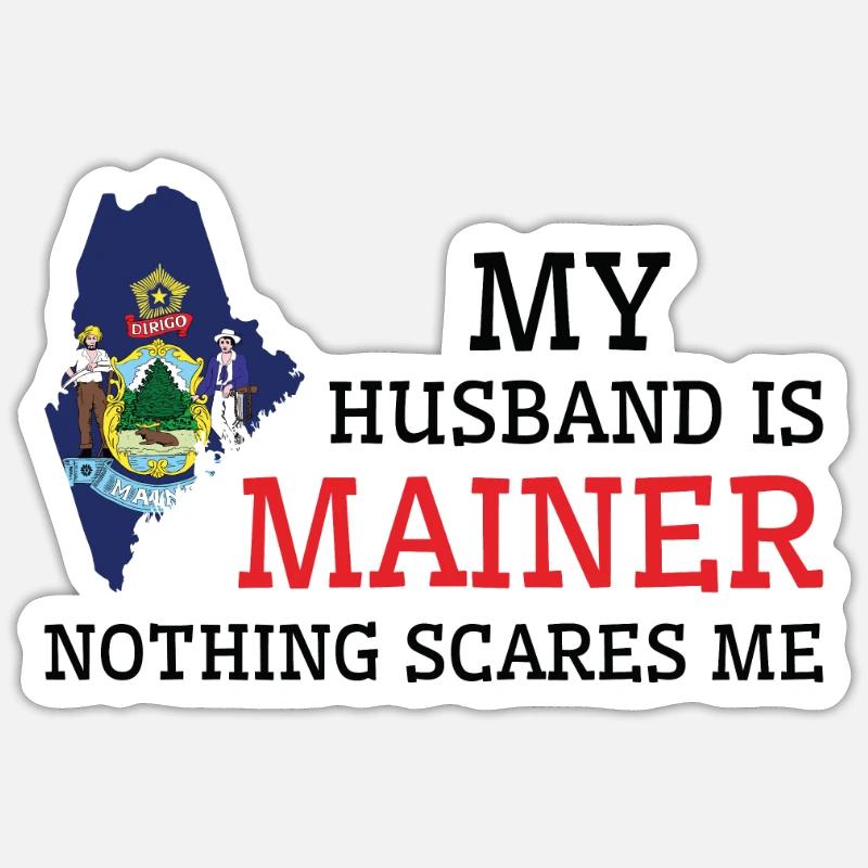 Mainers Stickers | Unique Designs | Spreadshirt
