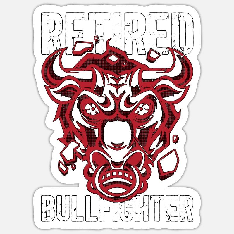 Bullfighters Stickers | Unique Designs | Spreadshirt