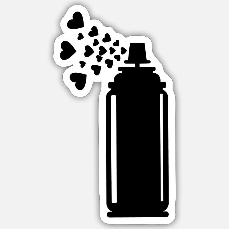 Spray Can Stickers | Unique Designs | Spreadshirt