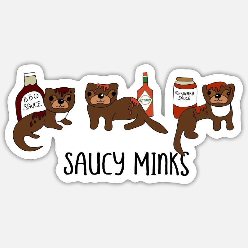 Patsy Mink Stickers Minks Stickers | Unique Designs | Spreadshirt