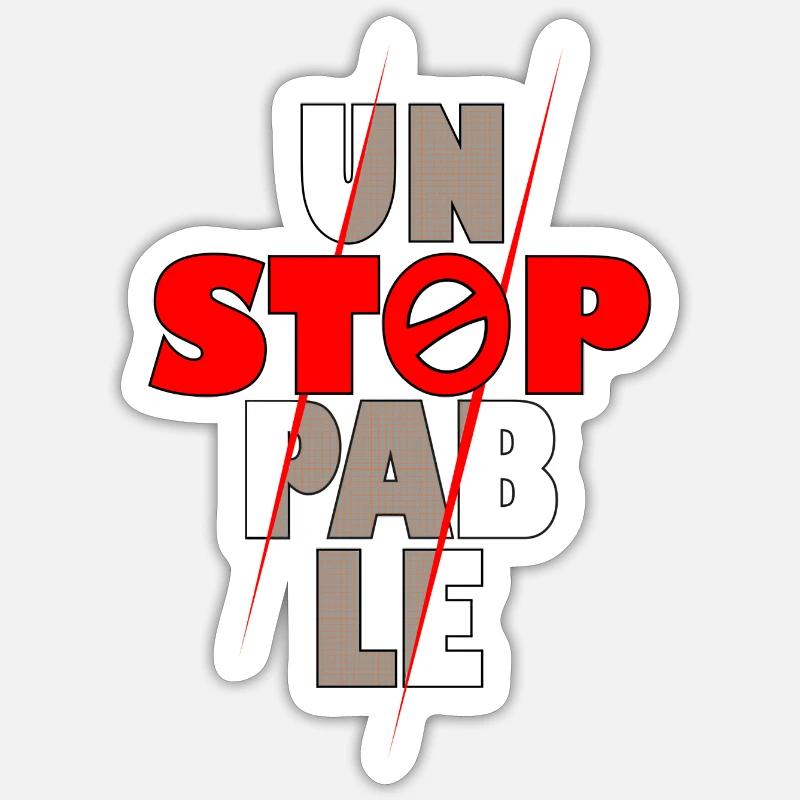 Unstoppables Stickers | Unique Designs | Spreadshirt