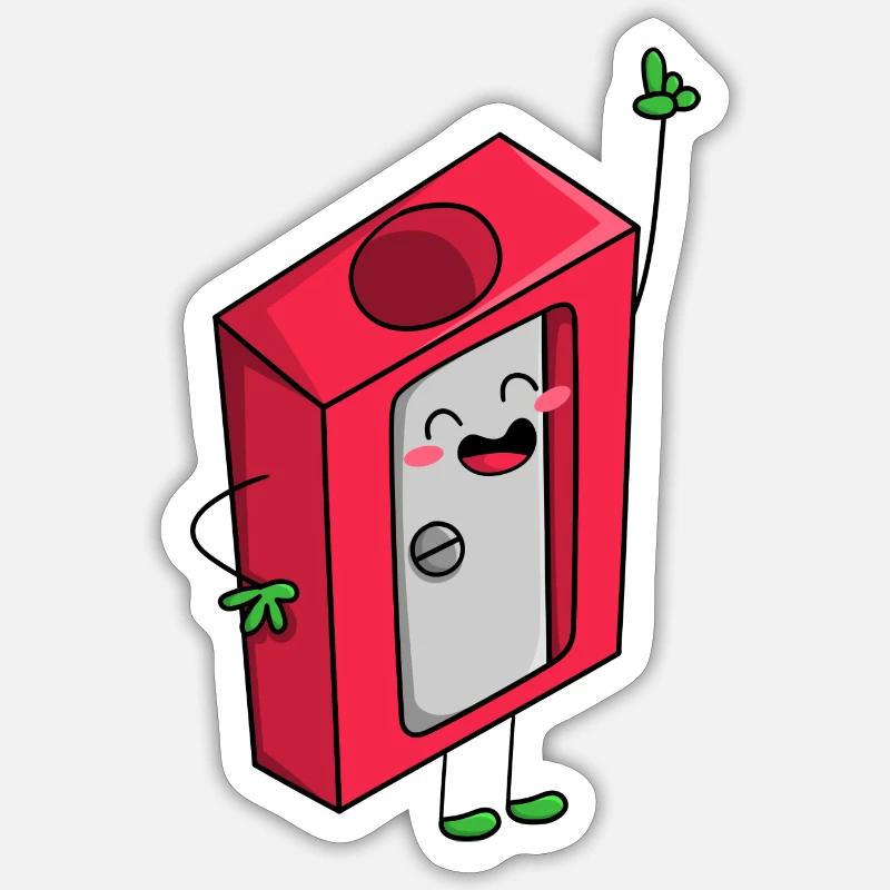 Sharpened Stickers | Unique Designs | Spreadshirt