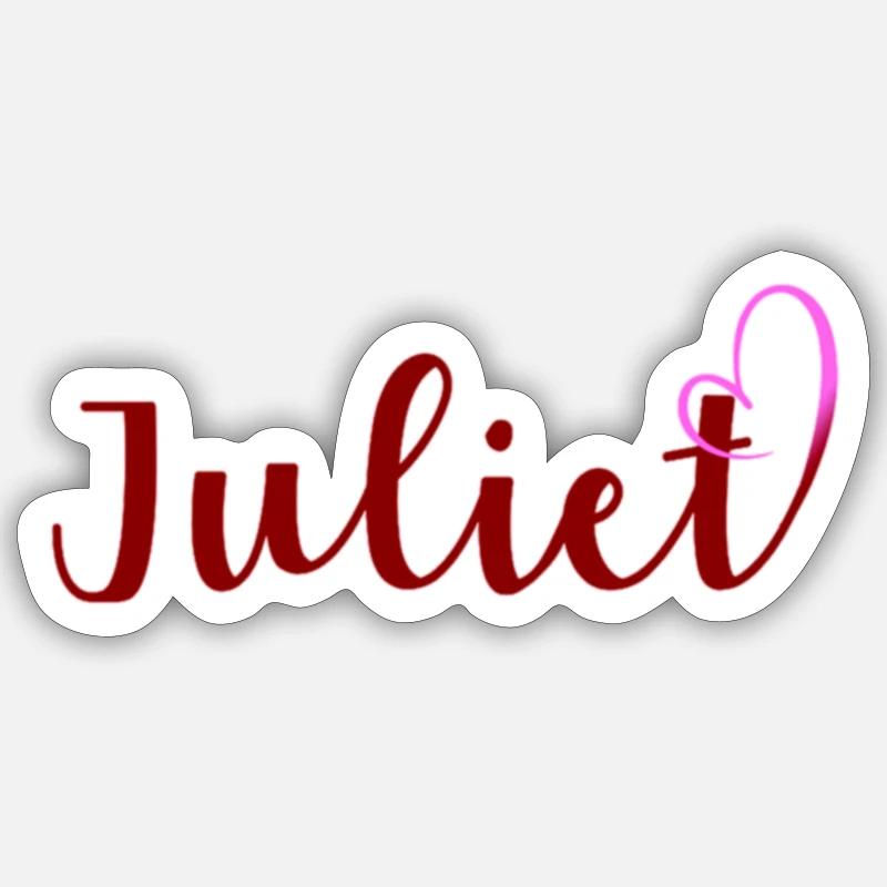Sticker Julit Juliet Stickers | Unique Designs | Spreadshirt