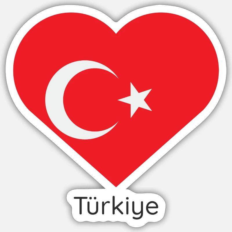Türkiye Stickers | Unique Designs | Spreadshirt