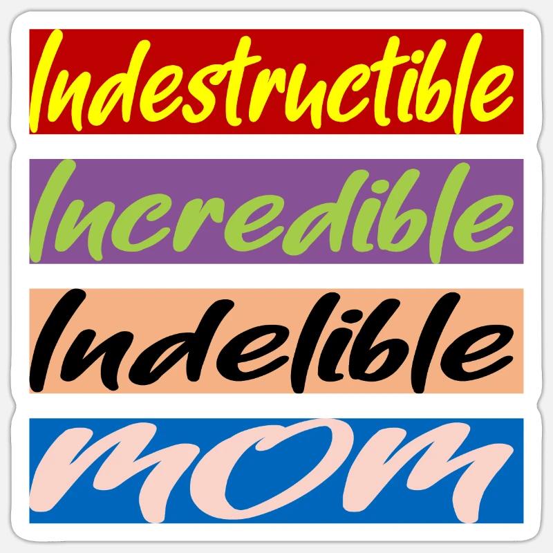 Indestructible Stickers | Unique Designs | Spreadshirt