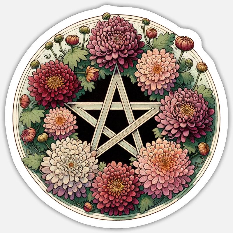 Pentacles Stickers | Unique Designs | Spreadshirt