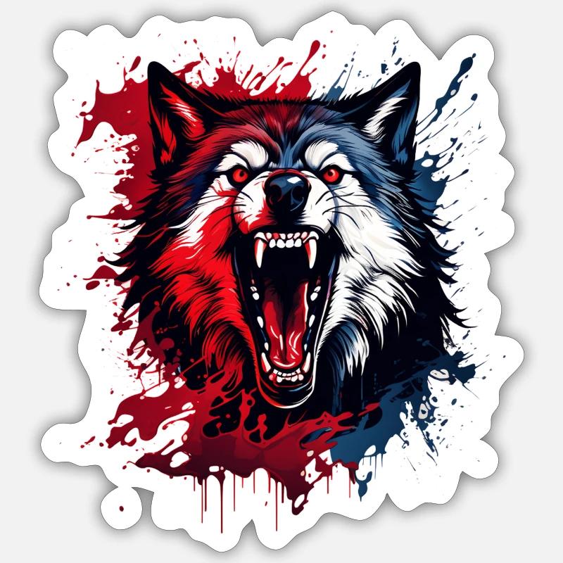 Aggressive Stickers | Unique Designs | Spreadshirt