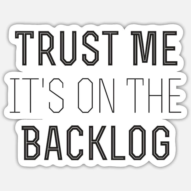 Backlog Stickers | Unique Designs | Spreadshirt