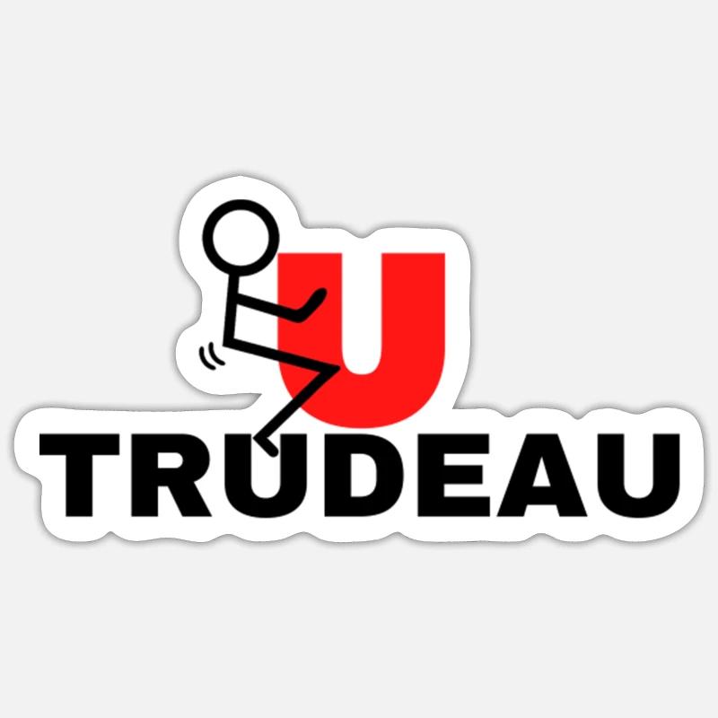 Trudeau Stickers Trudeau Stickers | Unique Designs | Spreadshirt