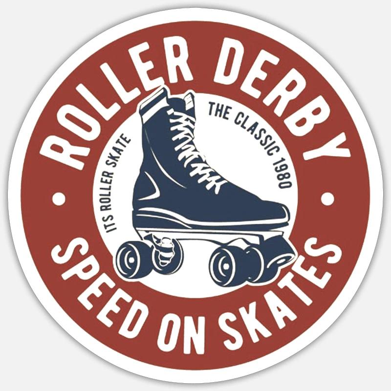 Roller-derby Stickers | Unique Designs | Spreadshirt