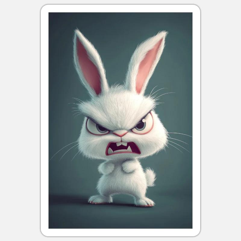 Angry Stickers | Unique Designs | Spreadshirt