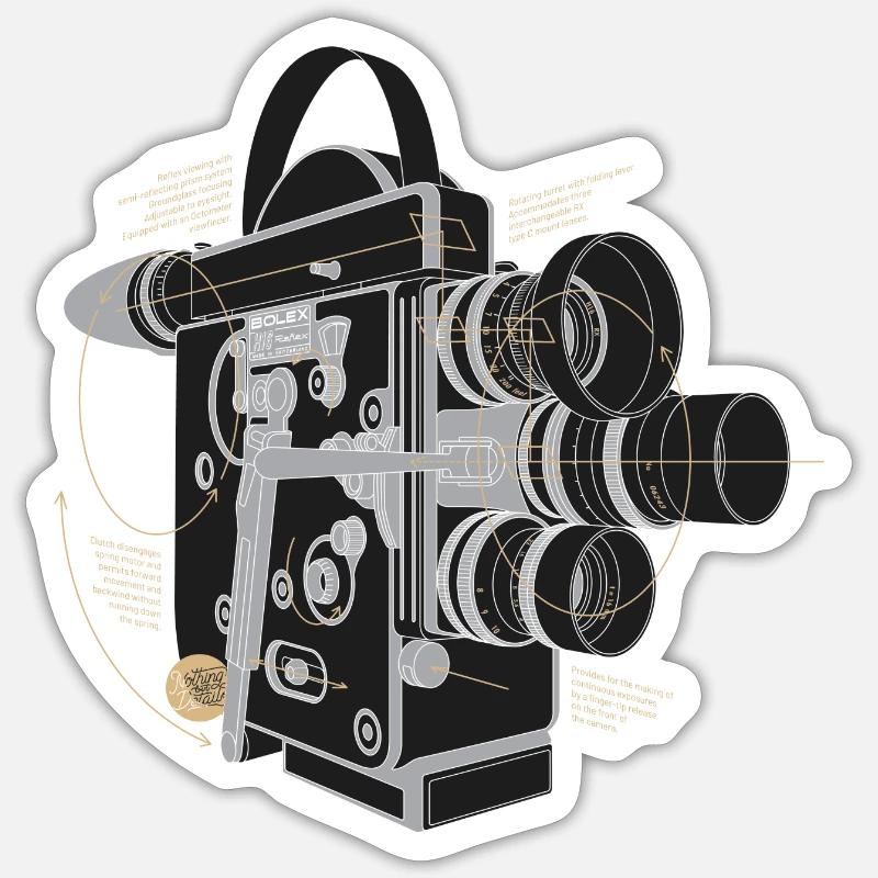 Ulex Camera Sticker Camera-lenses Stickers | Unique Designs | Spreadshirt