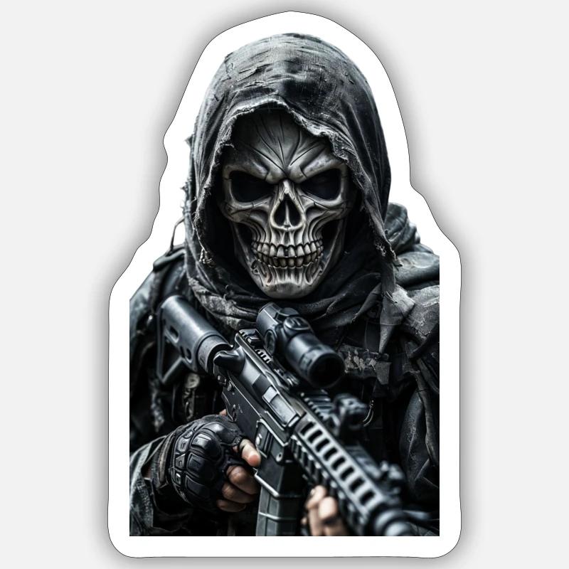 Assault Rifle Stickers | Unique Designs | Spreadshirt