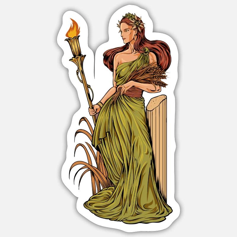 Demeter Stickers | Unique Designs | Spreadshirt
