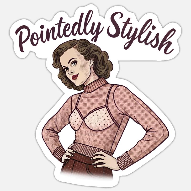 50s pinup girls Stickers | Unique Designs | Spreadshirt