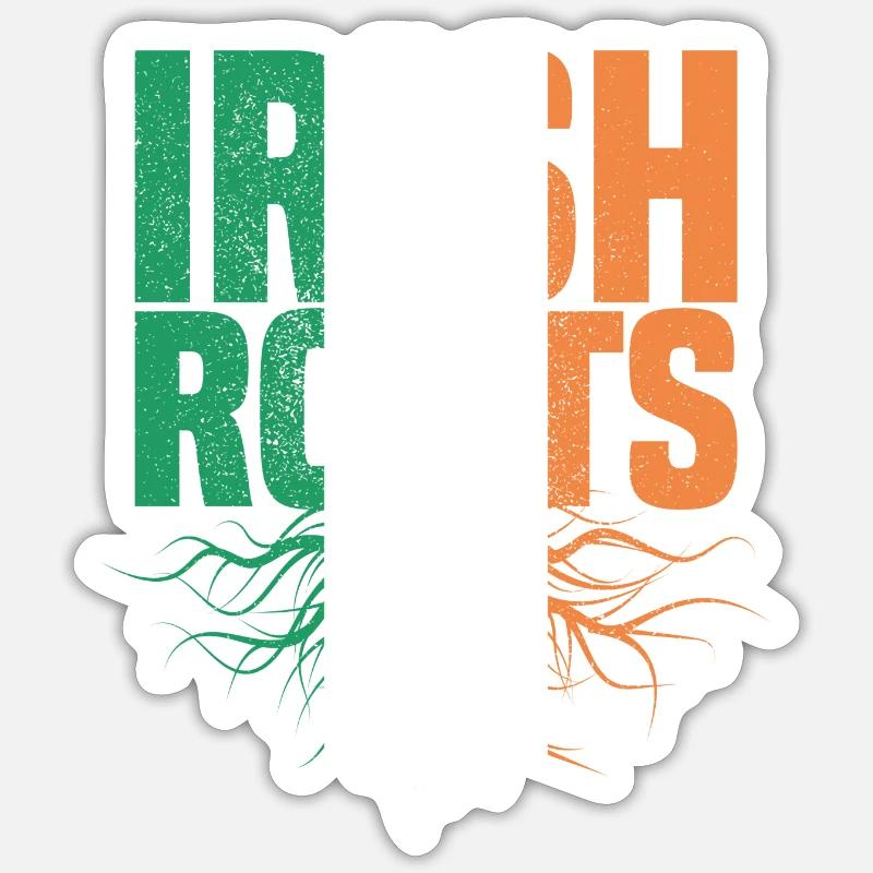 Irish Roots Stickers | Unique Designs | Spreadshirt