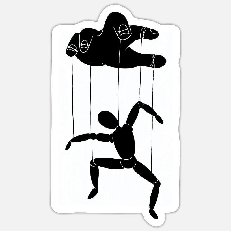 Puppet Stickers | Unique Designs | Spreadshirt