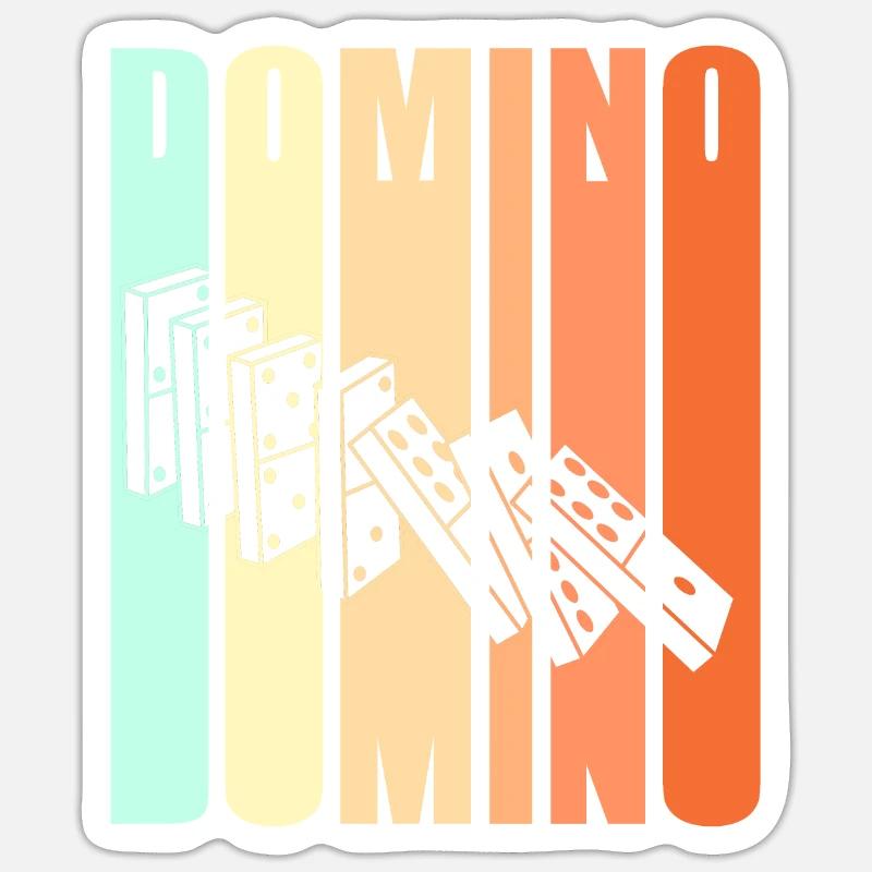 Domino Stickers | Unique Designs | Spreadshirt