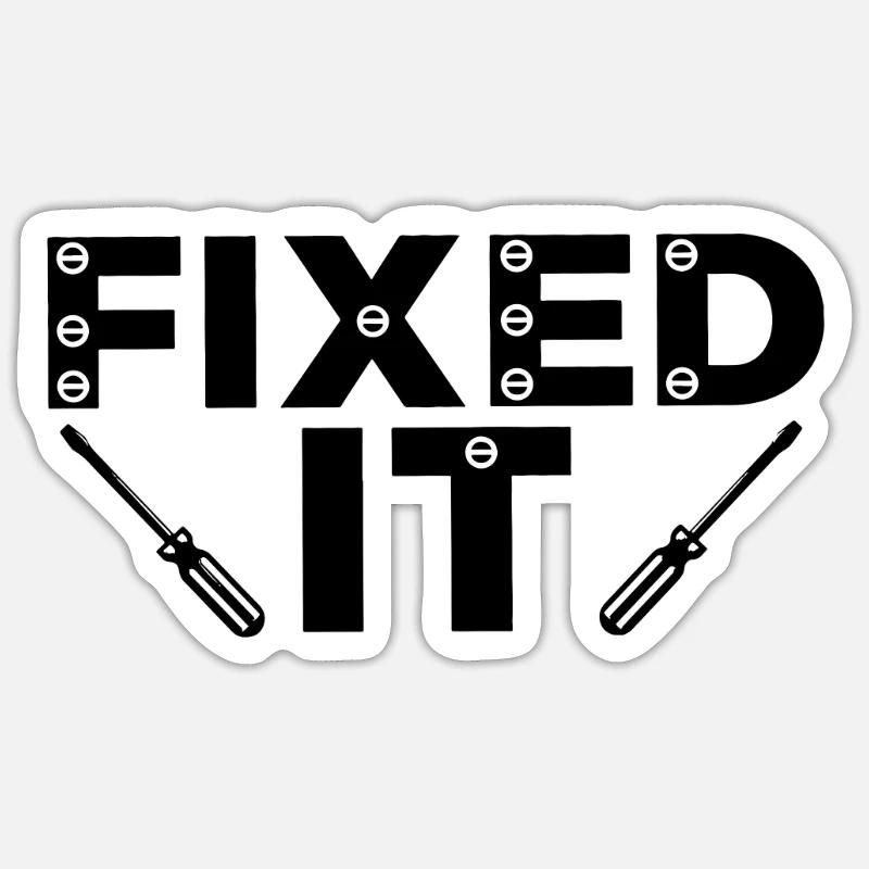 Fixing Stickers | Unique Designs | Spreadshirt