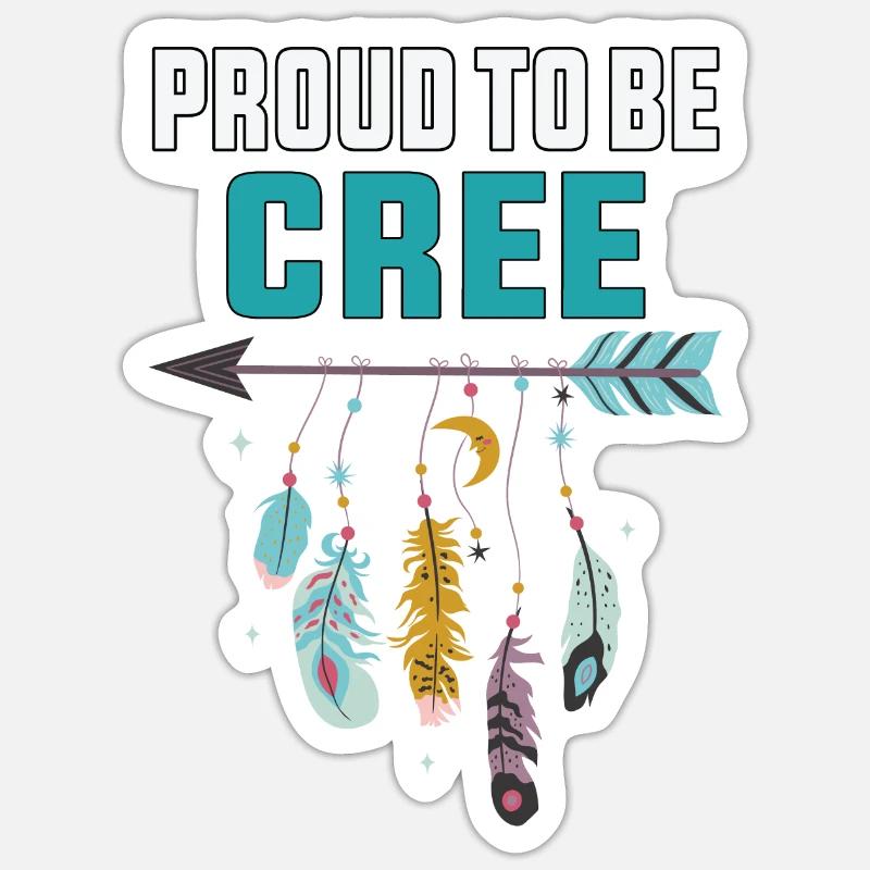 Cree Stickers | Unique Designs | Spreadshirt