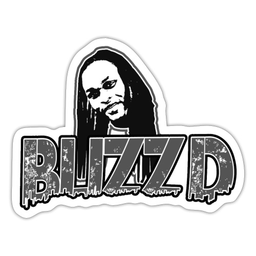 Blizz D Toon Head - Sticker