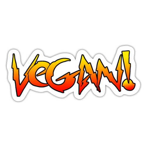 Rowdy Vegan - Sticker