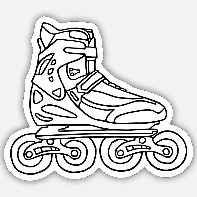 rollerblades drawing