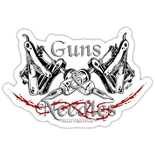 Guns & Needles - Sticker