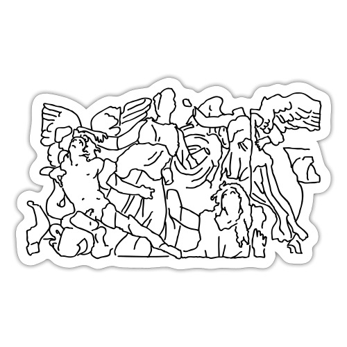Pergamon Altar Berlin - Sticker