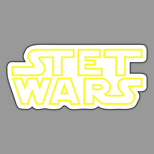 Stet Wars - Sticker