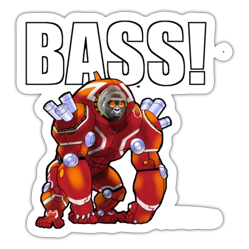 DJ Mondo's Rave: BASS! - Sticker