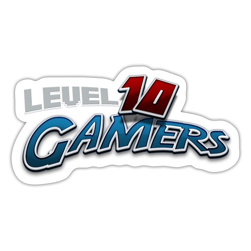 Level10Gamers Logo - Sticker