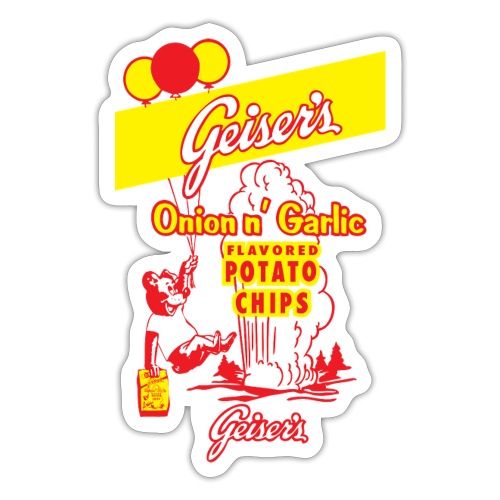 Geiser's Potato Chips - Sticker