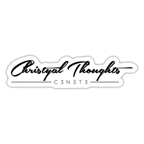 Christyal Thoughts C3N3T3 - Sticker