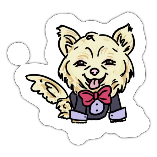 Gizmo the Chihuahua Tux - Sticker