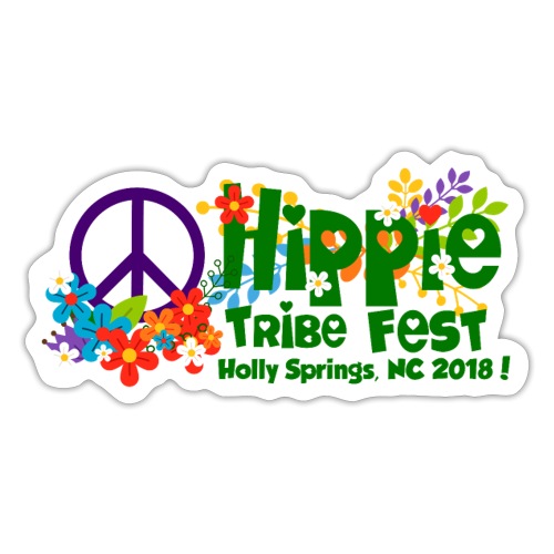 Hippie Tribe Fest! - Sticker