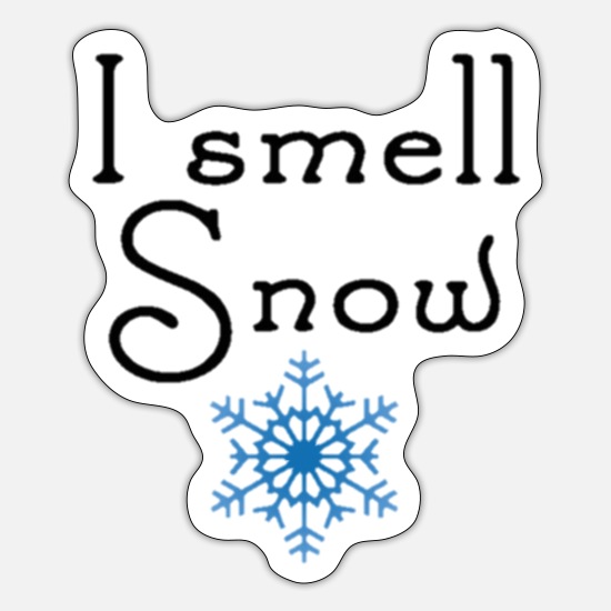 I Smell Snow Gilmore Girls' Sticker