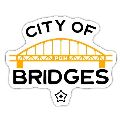 Pittsburgh City Of Bridges - Sticker