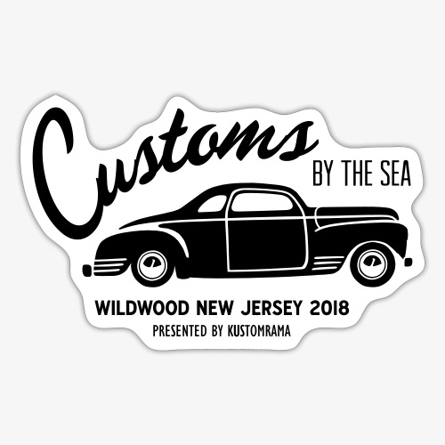 Customs by the Sea 2018 W - Sticker