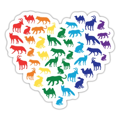 Animal Love - Sticker
