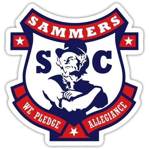 Sammers Logo EPS White - Sticker