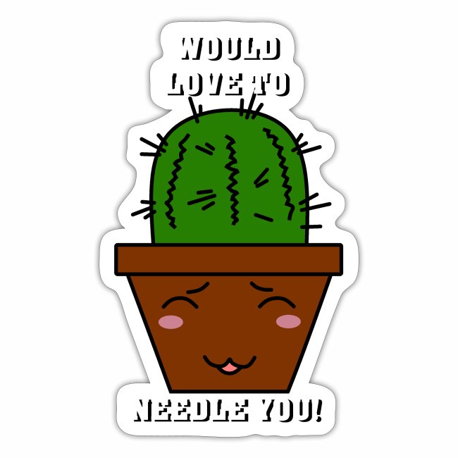Funny Sweet Cute Cactus Kawaii Shirt Gift Idea