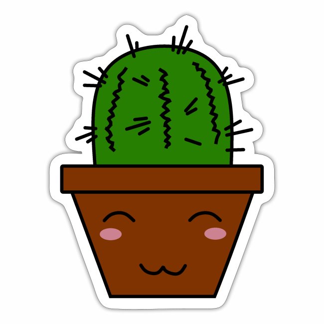 Funny Sweet Cute Cactus Kawaii Shirt Gift Idea