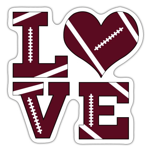 Football Love - Sticker
