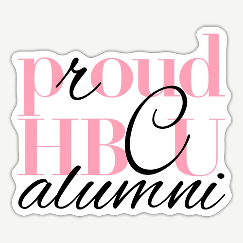 Proud-HBCU-Alumni-Gen2_pr - Sticker