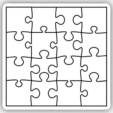 corner puzzle piece template