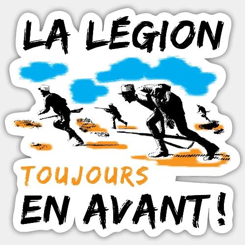 La Legion - Toujours en avant - Sticker