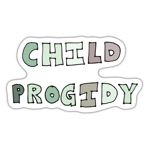Child progidy - Sticker