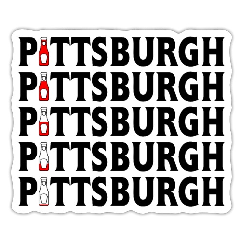 Pittsburgh (Ketchup) - Sticker