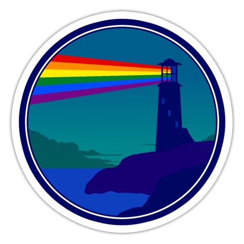 Be a Beacon (Rainbow Beam) - Sticker